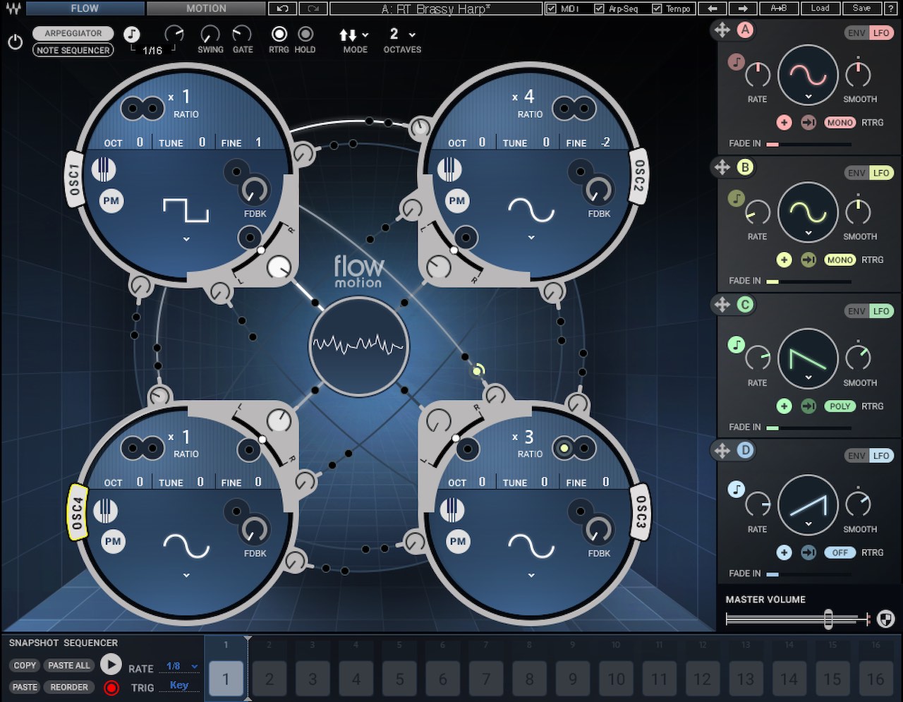 Waves Flow Motion FM Synth - Best Waves Plugins