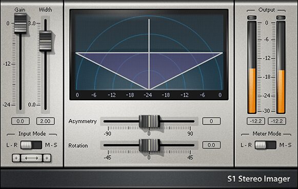 Waves S1 Stereo Imager plugin interface
