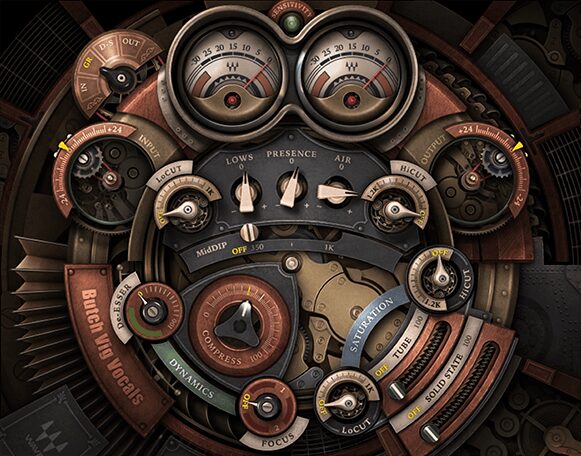 Waves Butch Vig Vocals plugin interface