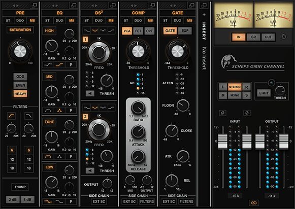 Waves Scheps Omni Channel plugin interface