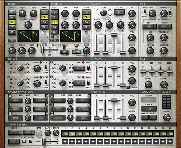 Waves Element plugin interface