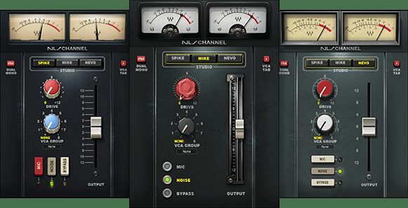 Waves NLS Non-Linear Summer plugin interface