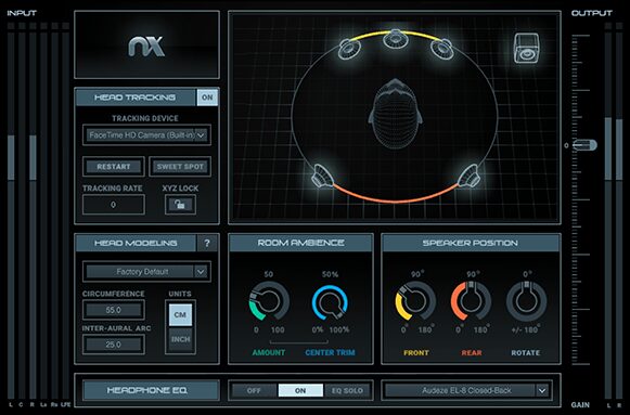 Waves NX Virtual Studio Collection plugin interface