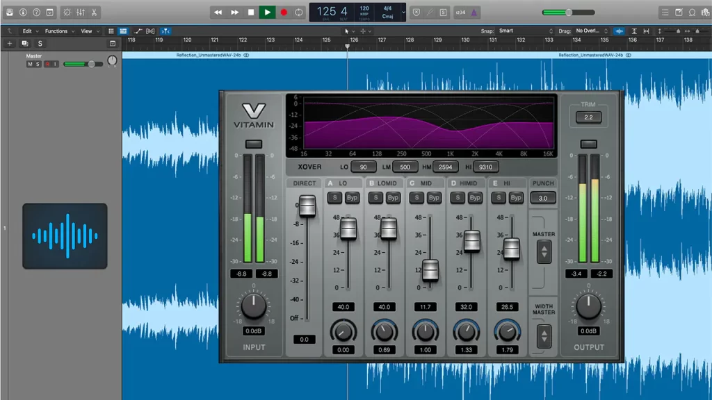 Best Waves Plugins for Mastering - Waves Vitamin